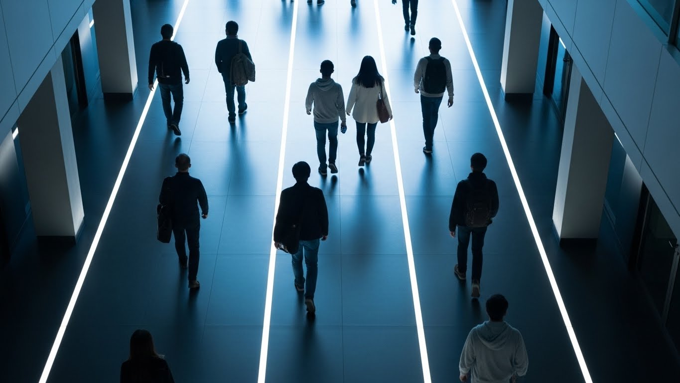 Team members celebrating a project milestone.